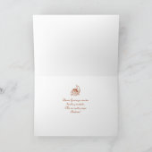 Spanisch: Erntedanksegen Feiertagskarte (Innenseite)