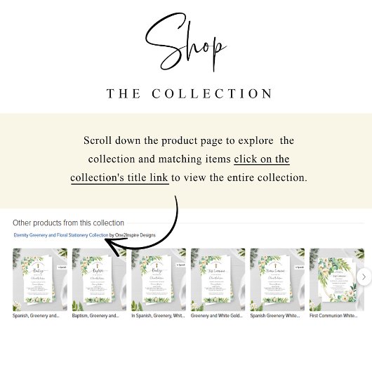 Spanisch, Erste Kommunion Grüne Lesezeichen Gefall Dankeskarte