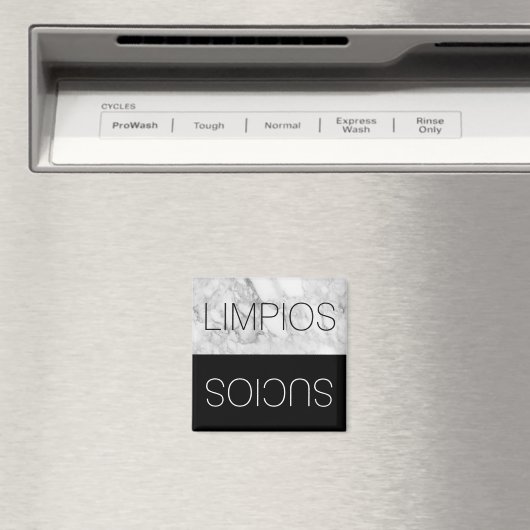 Spanisch Español Imitate Marmorpflaster Geschirrsp Magnet (In Situ (Geschirrspüler))