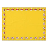 Spanisch Fan Corners tablecloth 52 x 70 Tischdecke (Vorderseite (Horizontal))