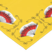 Spanisch Fan Corners tablecloth 52 x 70 Tischdecke (Schrägansicht)