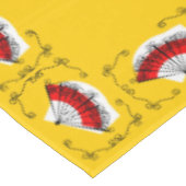 Spanisch Fan Corners tablecloth 60 x 104 Tischdecke (Schrägansicht)