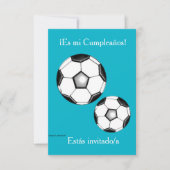 Spanisch: Fiesta de Cumpleaños - Invitación Einladung (Vorderseite)