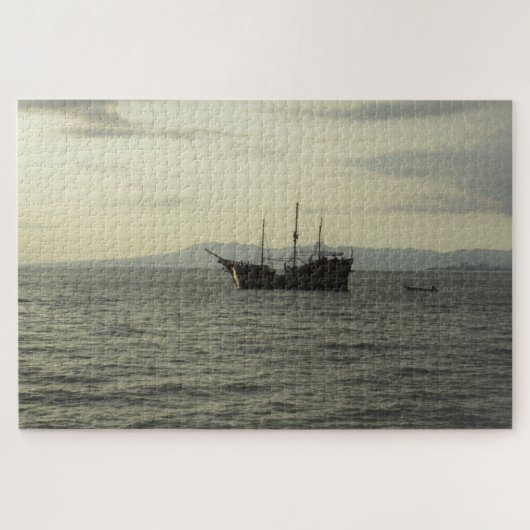 Spanisch Galleon Piraten-Schiffspuzzlespiel Puzzle (Horizontal)