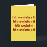 ***SPANISCH*** GEBURTSTAG LIG TO "YOUR FRIEND" KARTE<br><div class="desc">SENDEN SIE DIESES ***SPANISCHE GEBURTSTAG SONG*** AN IHREN **ITALIENISCHEN FREUND** UND SETZEN SIE EIN RIESIGES LÄCHELN AUF SEIN GESICHT.</div>