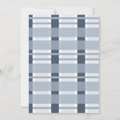 Spanisch Geschlecht offenbart Junge oder Mädchen K Einladung (Rückseite)