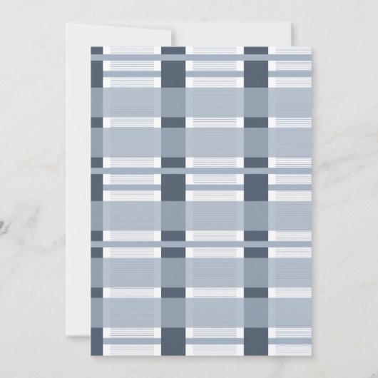 Spanisch Geschlecht offenbart Junge oder Mädchen K Einladung (Rückseite)