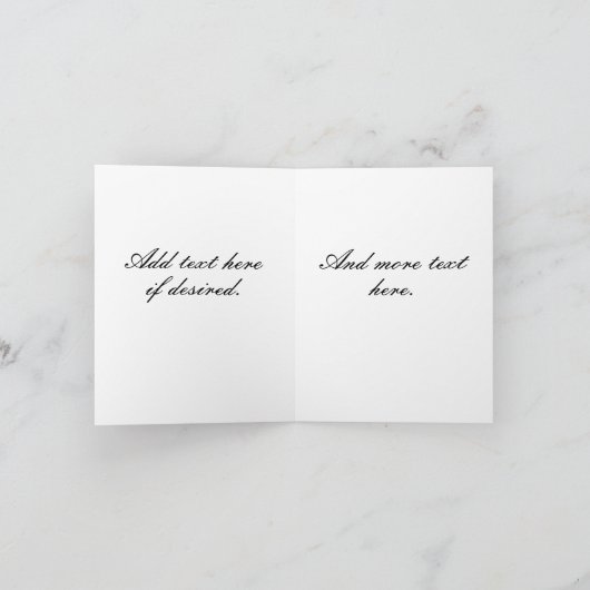 Spanisch: "Gracias" Danke Karte (Innenseite)