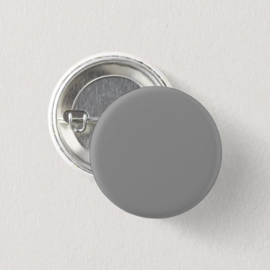 Spanisch Graue Solid Color Button (Vorne & Hinten)