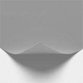 Spanisch Graue Solid Color Geschenkpapier (Ecke)