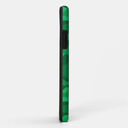 Spanisch-grüne Camouflage Case-Mate iPhone Hülle (Hinten/Rechts)
