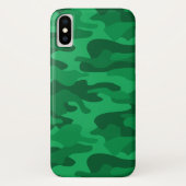 Spanisch-grüne Camouflage Case-Mate iPhone Hülle (Rückseite)