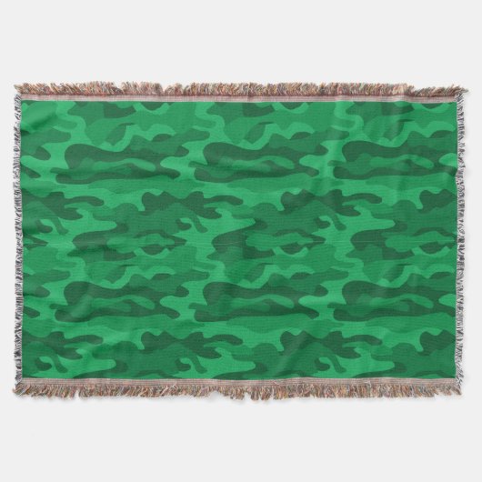 Spanisch-grüne Camouflage Decke (Vorderseite)