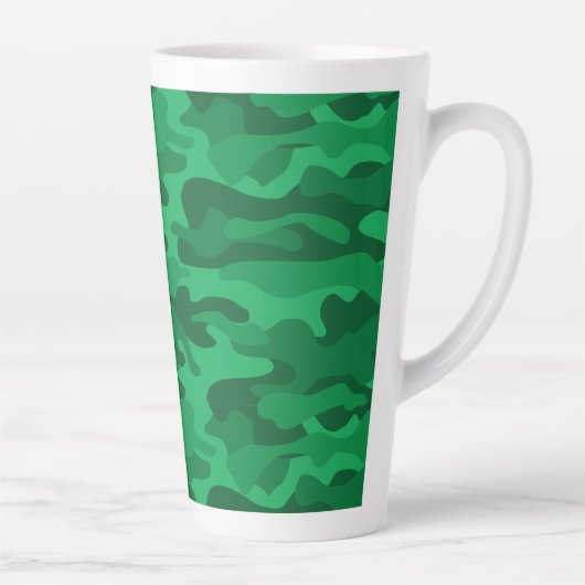 Spanisch-grüne Camouflage Milchtasse (Rechts)