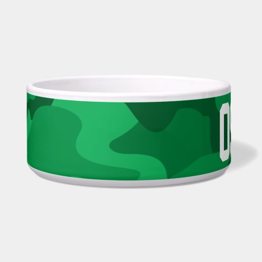 Spanisch-grüne Camouflage Napf (Links)