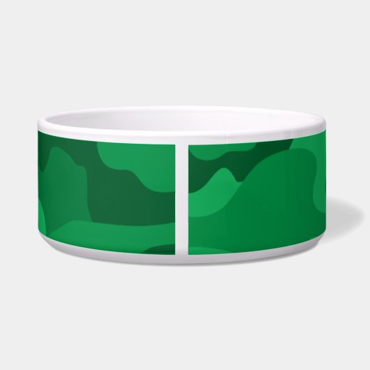 Spanisch-grüne Camouflage Napf (Rückseite)