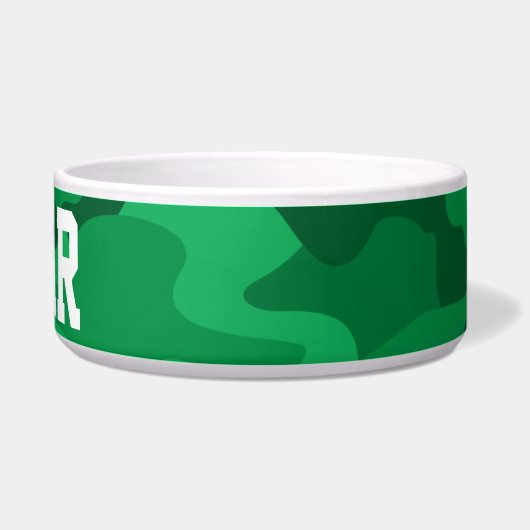 Spanisch-grüne Camouflage Napf (Rechts)