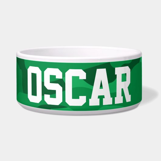 Spanisch-grüne Camouflage Napf (Vorderseite)