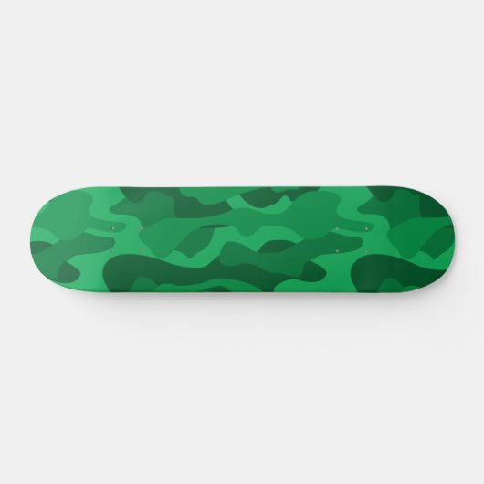 Spanisch-grüne Camouflage Skateboard (Horizontal)