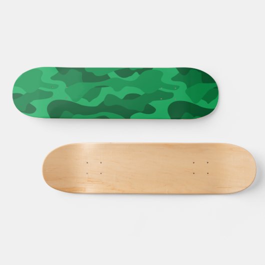 Spanisch-grüne Camouflage Skateboard (Horizontal)
