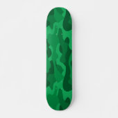 Spanisch-grüne Camouflage Skateboard (Vorne)