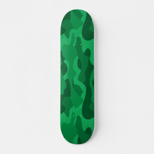Spanisch-grüne Camouflage Skateboard (Vorne)