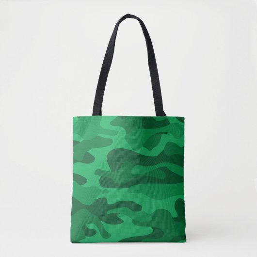 Spanisch-grüne Camouflage Tasche (Vorderseite)