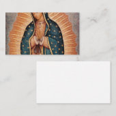Spanisch Guadalupe Mary Beerdigung Gebet Heilig Visitenkarte (Vorne/Hinten)