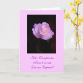 Spanisch: Happy Birthday/ Feliz Cumpleanos Lv Karte (Gelbe Blume)