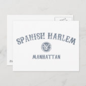 Spanisch Harlem Postkarte (Vorne/Hinten)