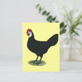 Spanisch:  Hen Postkarte (Stehend Vorderseite)