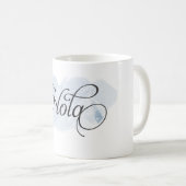 Spanisch - Hola Kaffeetasse (VorderseiteRechts)