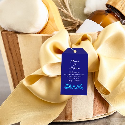 Spanisch, Humingbirds Boho Mexican Wedding Willkom Geschenkanhänger