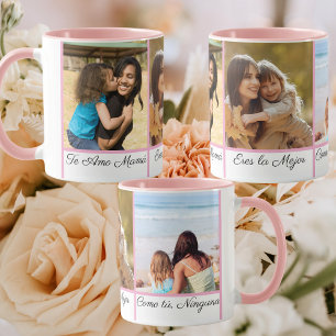 Spanisch Ich liebe dich Mama 3 Foto Muttertagsgesc Tasse