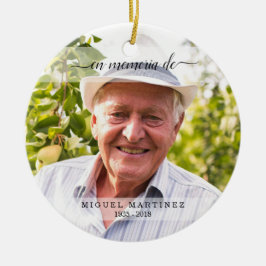 Spanisch im Beileid der Gedächtnisbeerdigung Keramik Ornament