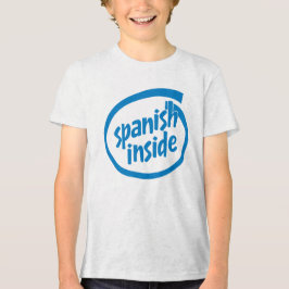 Spanisch im Inneren Tri-Blend Shirt