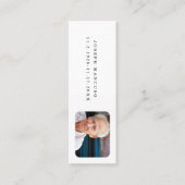 Spanisch im Lesezeichen der Gedächtnisbeerdigung Mini Visitenkarte (Vorderseite)