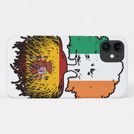 Spanisch Irland Treots Flag Case-Mate iPhone Hülle (Rückseite (Horizontal))