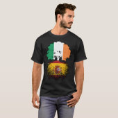 Spanisch Irland Treots Flag T-Shirt (Vorne ganz)