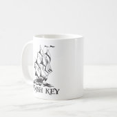 Spanisch-Key-Tasse Kaffeetasse (Vorderseite Links)