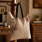 Spanisch Kolonialarchitektur Blumen Vintage Rustik Tasche