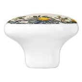 Spanisch Lemon Custom Kitchen Schublade Label Keramikknauf (Seitenansicht)