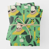 Spanisch Literaturlehrer Packpapier Geschenkpapier Set (Beispiel)