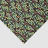 Spanisch-Luna-Motten-Muster Seidenpapier (Ausschnitt)