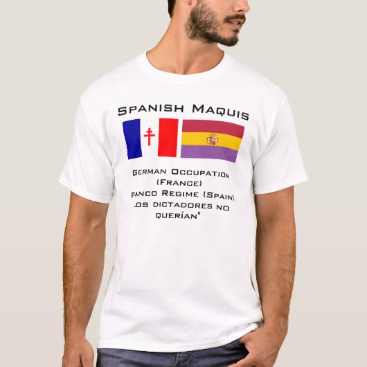 Spanisch Maquis T-Shirt (Vorderseite)