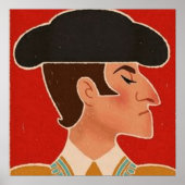 Spanisch Matador | Spanien Poster (Vorne)