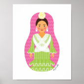 Spanisch Matryoshka Poster (Vorne)