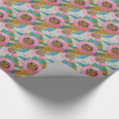 Spanisch-Mosaik Geschenkpapier (Ecke)