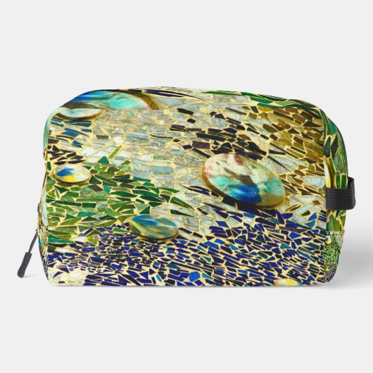 Spanisch-Mosaik Waschbeutel (Rückseite)