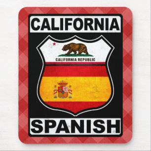 Spanisch-Mousemat in Kalifornien Mousepad